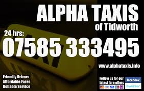 alpha taxis card